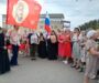 Прихожане храма святого великомученика и целителя Пантелеимона города Ставрополя приняли участие в Крестном ходе в честь святых царственных страстотерпцев