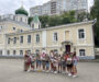 Учащиеся ставропольской школы танца «Галатея» провели пленэрное занятие на территории храма Преображения Господня города Ставрополя