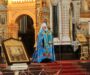 Митрополит Кирилл совершил молебен перед иконой Божьей Матери «Неопалимая Купина» в Кафедральном Соборном Храме Христа Спасителя в Москве