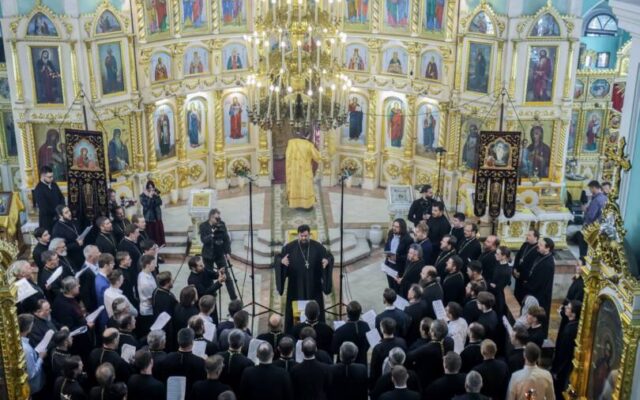 В Ставрополе состоялся хоровой собор памяти архимандрита Матфея (Мормыля)
