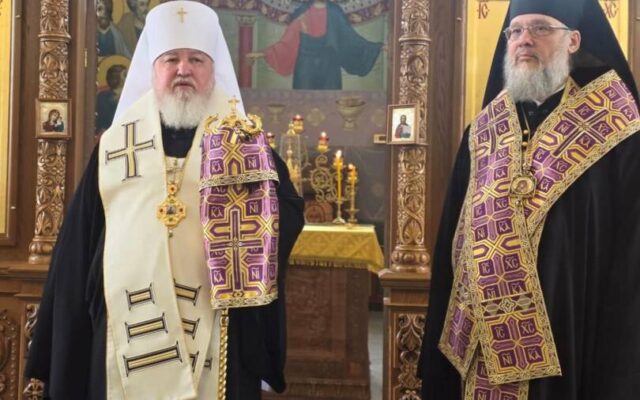Митрополит Кирилл совершил освящение росписей и икон храма святого благоверного князя Александра Невского села Александровского