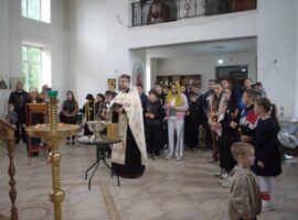 В селе Курсавка прошли спортивные соревнования, приуроченные к празднованию 120-летию храма Архангела Михаила