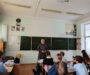 Настоятель храма иконы Божией Матери «Знамение» села Надежда провел беседу с учащимися школы №13