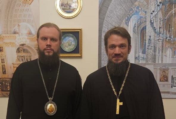 Клирик епархии встретился с встретился с председателем Финансово-хозяйственного управления Московского Патриархата