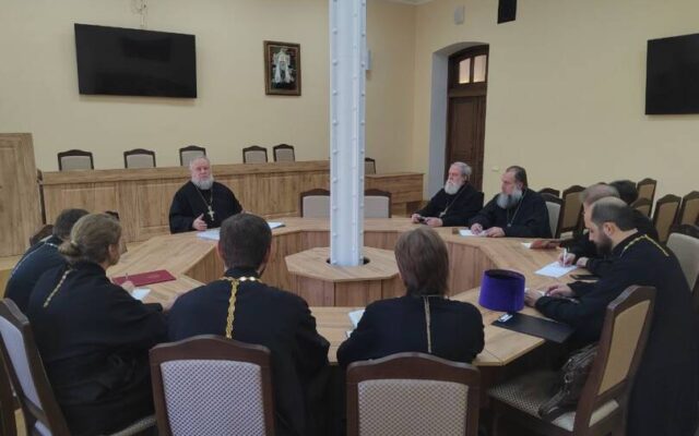 В Ставропольской духовной семинарии прошло совещание преподавательской корпорации