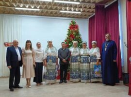 Приход храма апостола и евангелиста Иоанна Богослова поздравил с Рождеством Христовым пациентов Балахоновского психоневрологического интерната