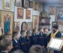 Настоятель храма великомученика Георгия хутора Демино совершил праздничный молебен в Ставропольском президентском кадетском училище