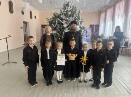 Настоятель храма Вознесения Господня станицы Расшеватской принял участие в Рождественском фестивале «Святки-калядки»