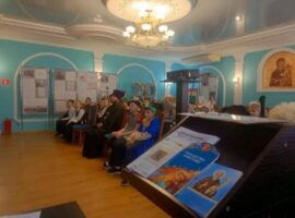 Традиционный межшкольный Рождественский фестиваль «Христос рождается — славите!» прошел в храме святого великомученика и целителя Пантелеимона города Ставрополя