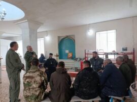 В храме Успения Божией Матери села Кевсала состоялось отчетно-выборное собрание казачьего общества