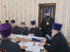 Ректор Ставропольской духовной семинарии возглавил работу заседания Административного совета