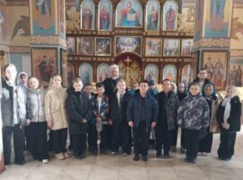 В храме Рождества Иоанна Предтечи села Ивановского прошла экскурсия для учащихся школы №15