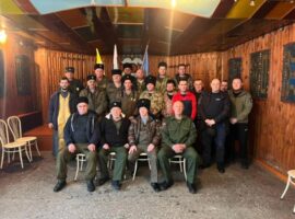 В храме Успения Божией Матери села Вревское прошла работа отчетного Круга хуторского казачьего общества