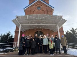 В храме Успения Пресвятой Богородицы седа Кочубеевского прошла экскурсия для учащихся школы № 3