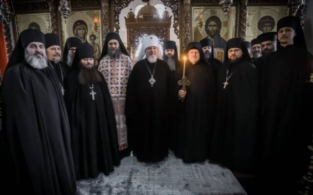 В храме великомученика Георгия Победоносца подворья монастыря в честь иконы Пресвятой Богородицы «Всех скорбящих Радость» в городе Михайловске совершен монашеский постриг