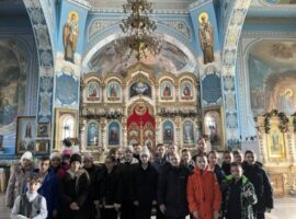 В храме Успения Пресвятой Богородицы села Кочубеевского состоялась экскурсия для учащихся школы № 3