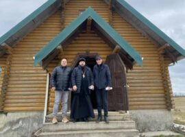 Благочинный Новоалександровского округа проинспектировал ход строительства часовни в хуторе Мокрая Балка