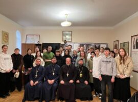 Председатель миссионерского отдела Ставропольской епархии встретился с православной молодежью Невинномысска