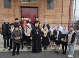 В храме Архистратига Михаила города Новоалександровска состоялась встреча с творческой молодежью, посвящённая Дню православной книги