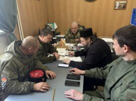 Духовник казачьих организаций и кадет Невинномысска встретился с новоизбранным атаманом