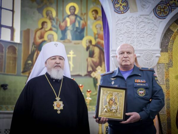 Митрополит Кирилл провел рабочую встречу с руководителем МЧС Ставрополья