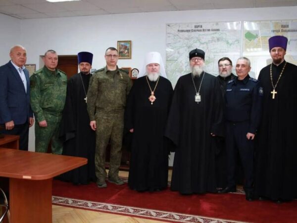 Митрополит Кирилл встретился с архиепископом Владикавказским и Аланским Герасимом