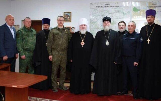 Митрополит Кирилл встретился с архиепископом Владикавказским и Аланским Герасимом