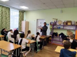 Беседа о православной книге прошла в школе № 14 села Заветное