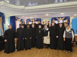 Приходская конференция, приуроченная к празднованию Дня православной книги, прошла в храме святого великомученика и целителя Пантелеимона города Ставрополя