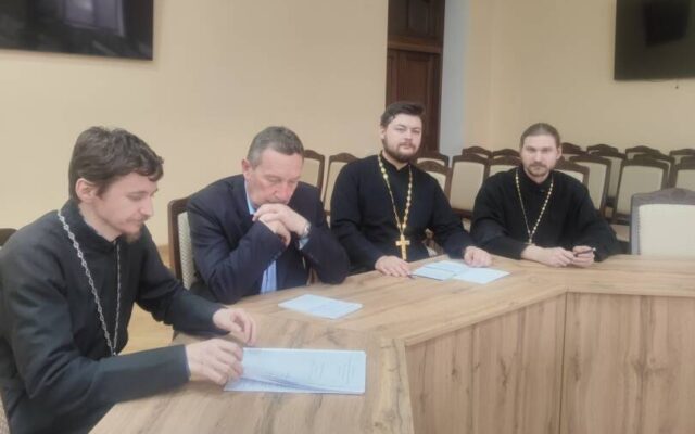 В Ставропольской духовной семинарии состоялось заседание кафедры библеистики и богословия