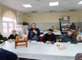 В храме Покрова Пресвятой Богородицы села Старомарьевка прошла творческая встреча с поэтессой Натальей Александровной Елагиной