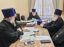 Ректор Ставропольской духовной семинарии возглавил работу заседания Административного совета