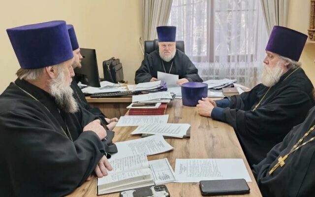 Ректор Ставропольской духовной семинарии возглавил работу заседания Административного совета