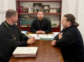 В храме Архистратига Божия Михаила села Курсавка прошло общее собрание духовенства Курсавского округа