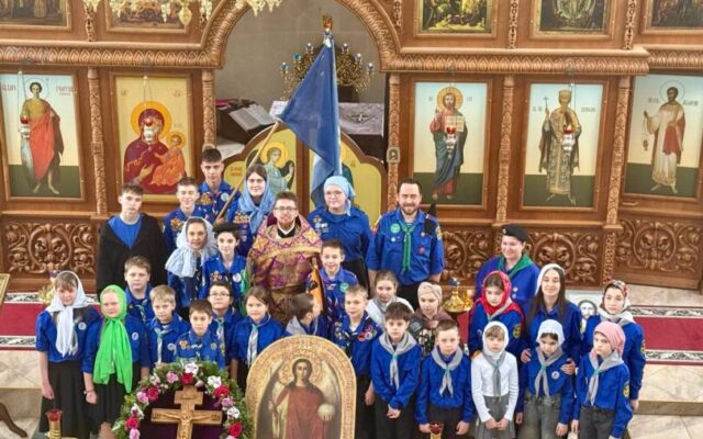 Юные следопыты отряда Архангела Михаила села Курсавка стали дозорными