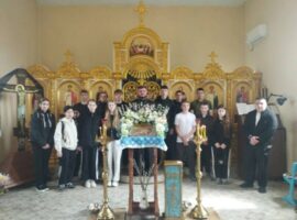 В храме Архистратига Божия Михаила села Тахта прошла экскурсия для учащихся МКОУ СОШ № 8