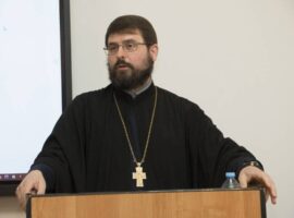 Руководитель миссионерского отдела епархии прочитал лекцию сотрудникам телекоммуникационной компании МТС