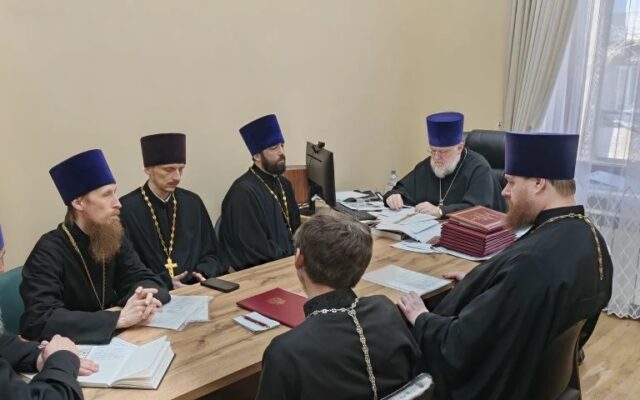 В Ставропольской духовной семинарии состоялось заседание Административного совета