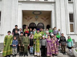 В Невинномысске освящена первая в епархии памятная доска в честь Собора святых Ставропольской митрополии