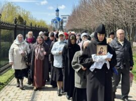 Ставропольские паломники впервые посетили территорию будущего Ставро-Афонского Иверского женского монастыря города Михайловска