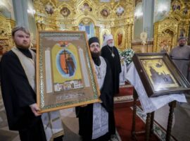 В краевой столице встретили святыни из Георгиевской епархии