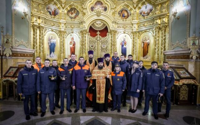 В Казанском кафедральном соборе города Ставрополя была совершена панихида по погибшим ликвидаторам последствий и жертвам катастрофы на Чернобыльской АЭС