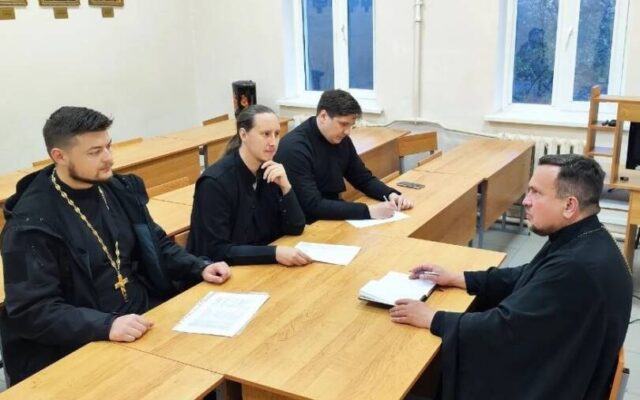 ‎В Ставропольской духовной семинарии состоялось совещание, посвященное деятельности воскресной онлайн-школы абитуриента