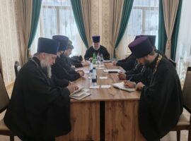 Ректор Ставропольской духовной семинарии возглавил работу заседания Административного совета