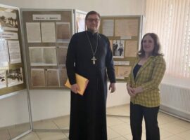 Состоялась рабочая встреча благочинного Медвеженского округа с руководителем архивного отдела администрации Красногвардейского муниципального округа