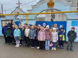В храме Успения Пресвятой Богородицы села Пелагиада прошла экскурсия для учащихся школы № 7