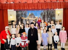 Пасхальный праздник прошёл в воскресной школе при соборе Архангела Михаила города Михайловска