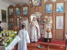 В храме святого апостола и евангелиста Иоанна Богослова села Балахоновского отпраздновали престольный день