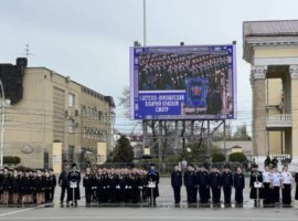 В Ставрополе прошел первый Детско-юношеский казачий краевой смотр
