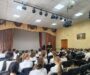 Священнослужитель провел беседу с учащимися школы № 1 города Михайловска